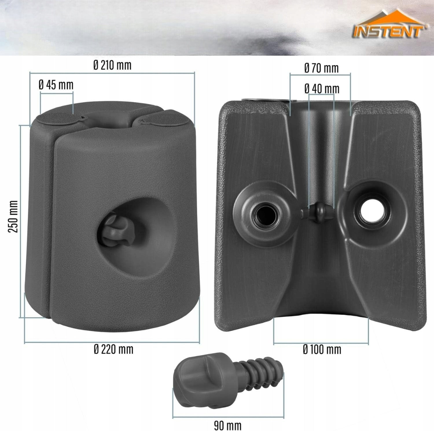 SET OF WEIGHTS BALLAST WEIGHTS PAVILION Manufacturer code 2622