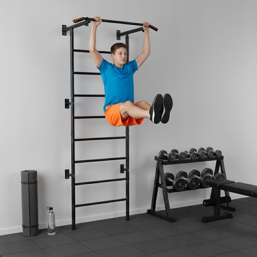 SET PULL-UP BAR LADDER EXERCISE CHILDREN AND ADULTS ACCESSORIES Manufacturer code Drabinka rehabilitacyjna zestaw akcesoriów