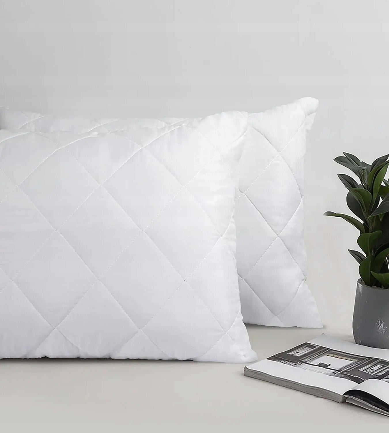 SET QUILT YEAR-ROUND 200x220 2x PILLOW 70X80 ANTI-ALLERGIC WHITE PL Manufacturer code KOMPLET KOŁDRA I PODUSZKI BIAŁE PIKOWANE