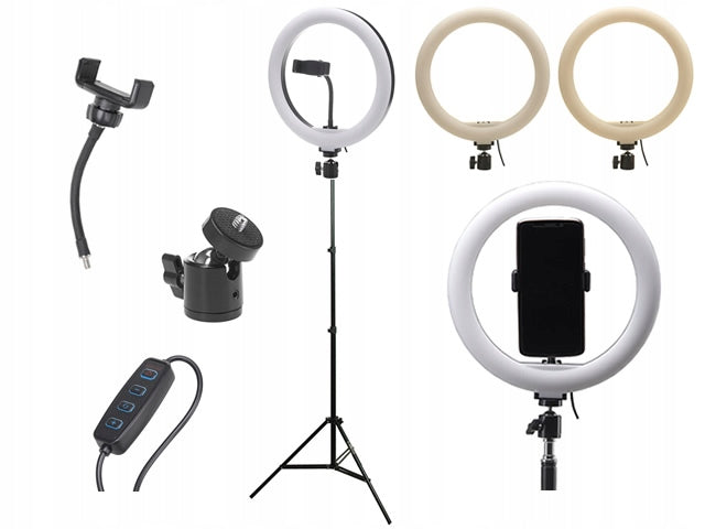 SET: RING LAMP LED 120W 26cm SELFIE TRIPOD 200cm Manufacturer code Z2PI12803
