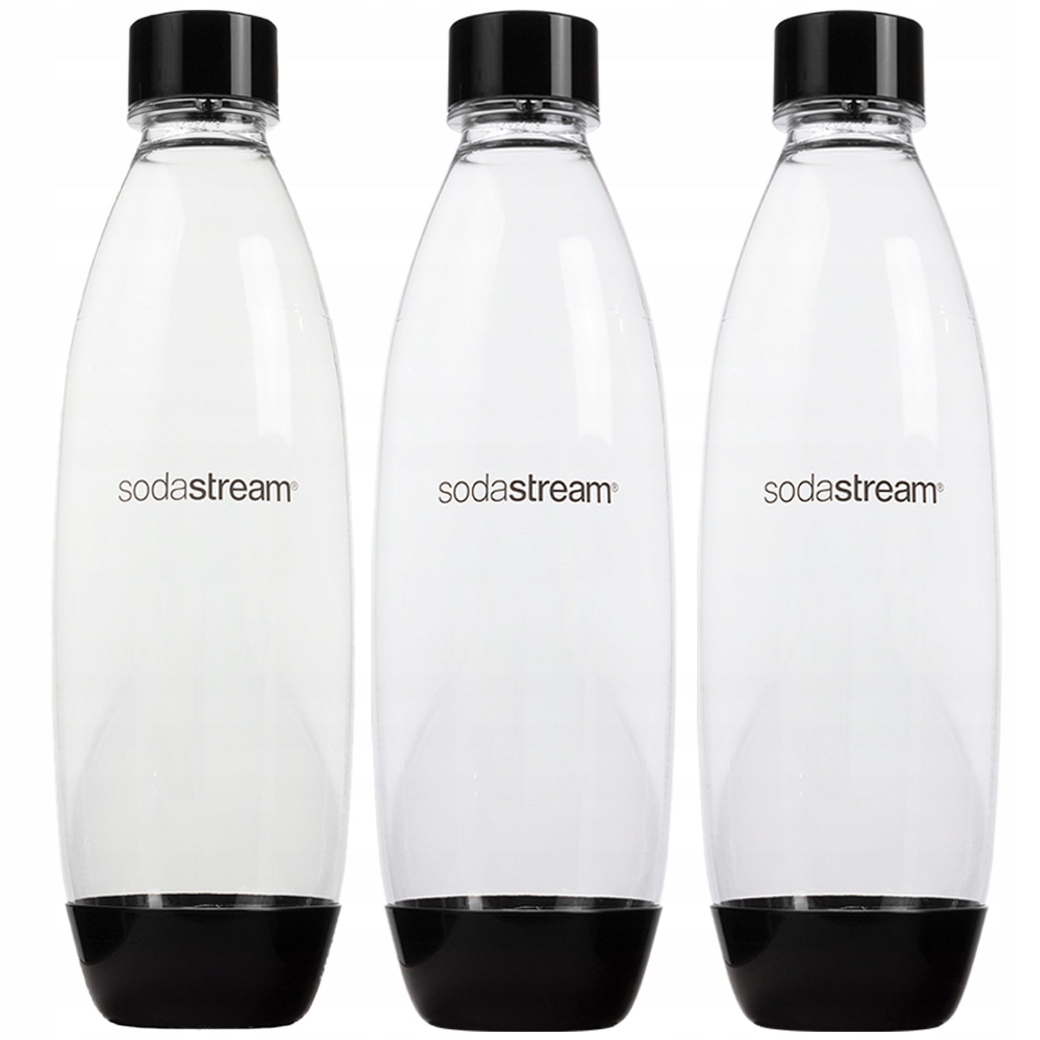 SET SATURATOR FOR SPARKLING WATER SODASTREAM TERRA BLACK + BOTTLES Brand SodaStream