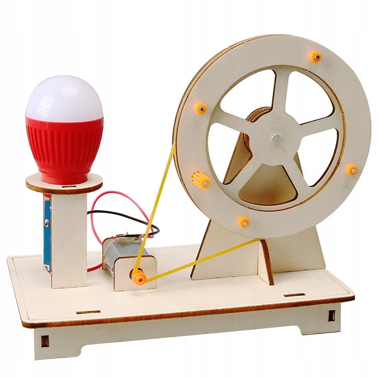 SET SCIENTIFIC ENERGY GENERATOR DIY STEM CRANK LED GENERATOR DO IT YOURSELF Brand no brand