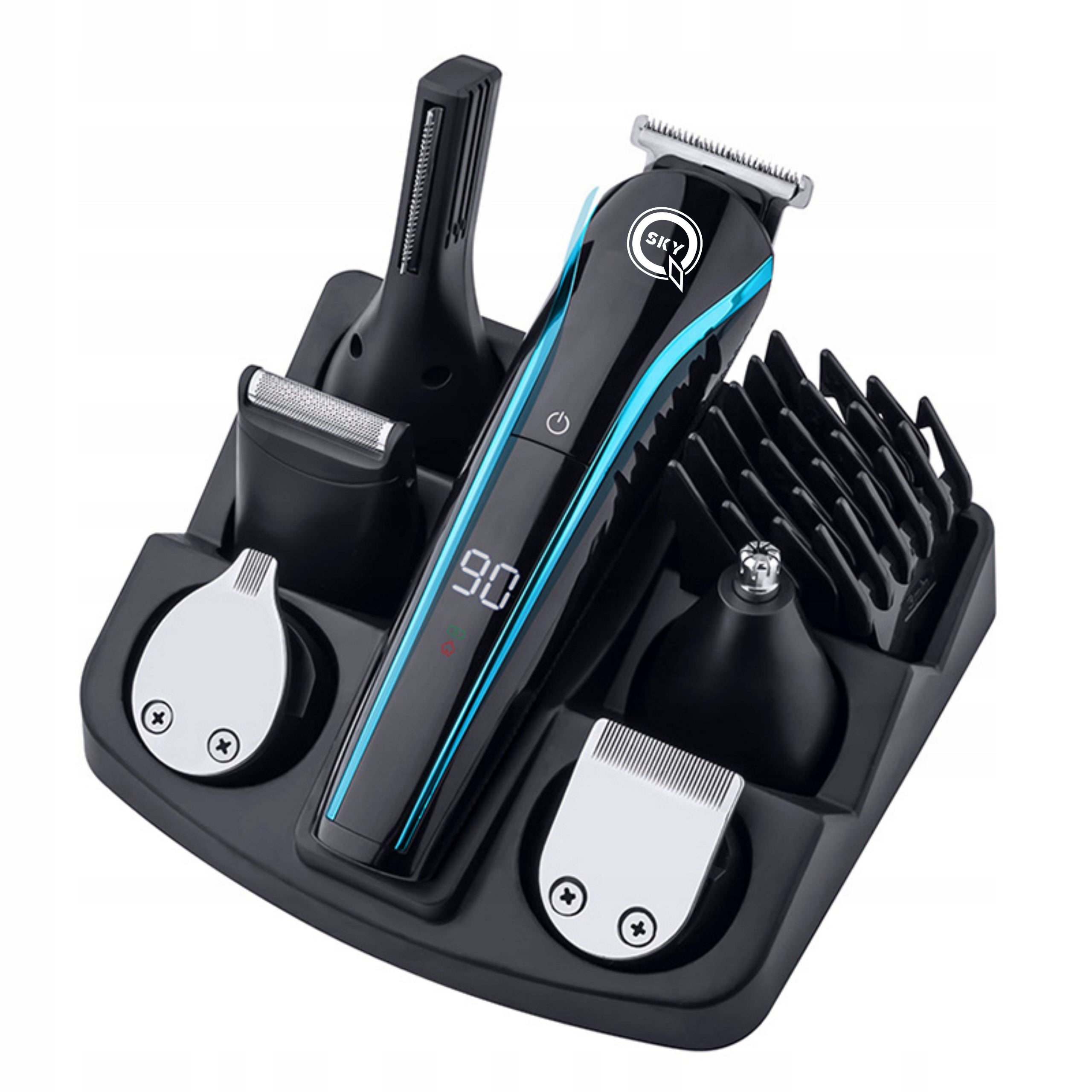 SET SHAVER TRIMMER 10IN1 FOR BEARD NOSE HAIR CLIPPER Manufacturer code 456454556