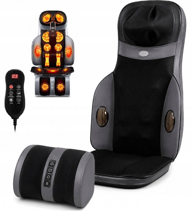 SET SHIATSU Massage Mat Mattress Massage Chair + Foot Massager Manufacturer code Mata masująca +masażer stóp