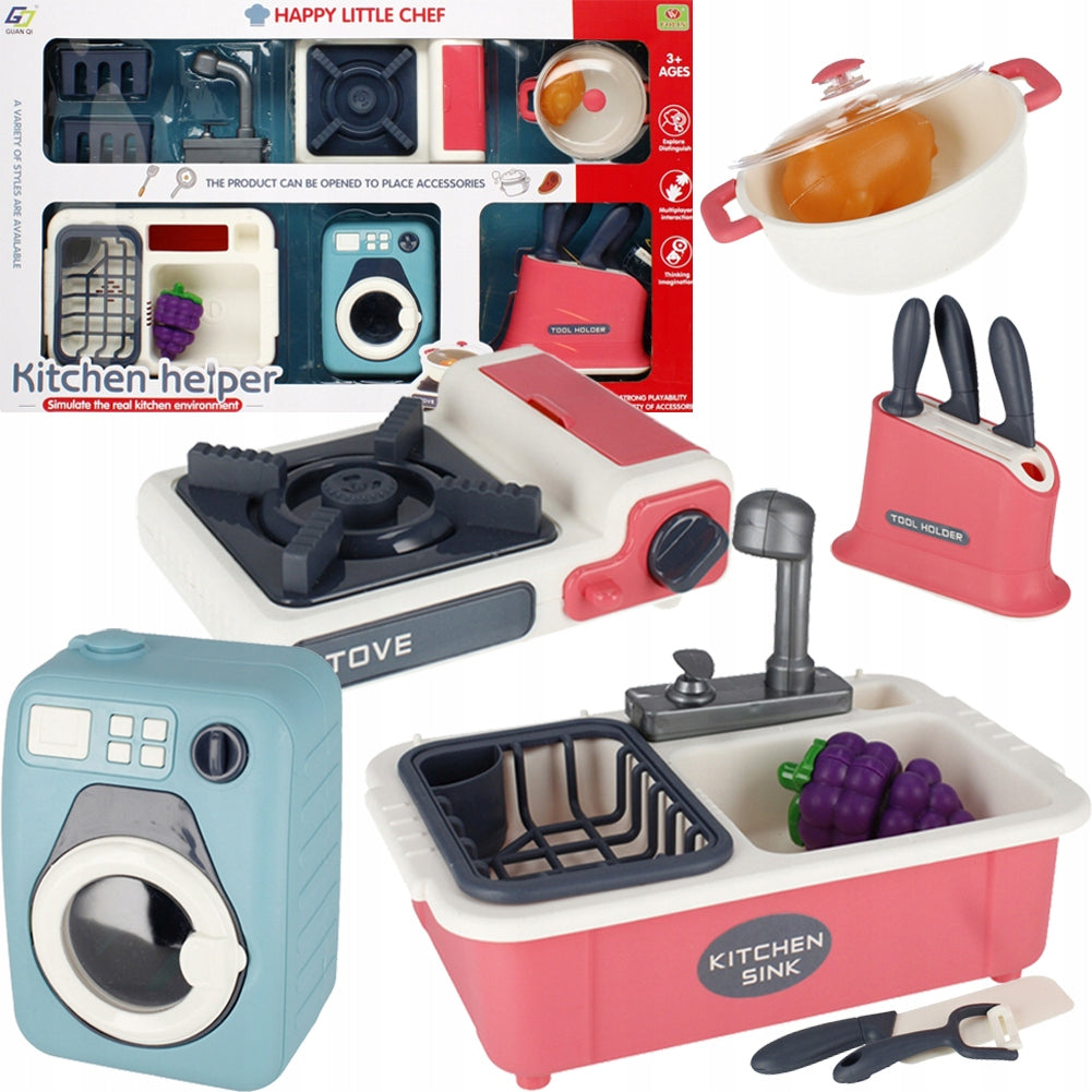 SET SINK DRYER WASHING MACHINE KITCHEN