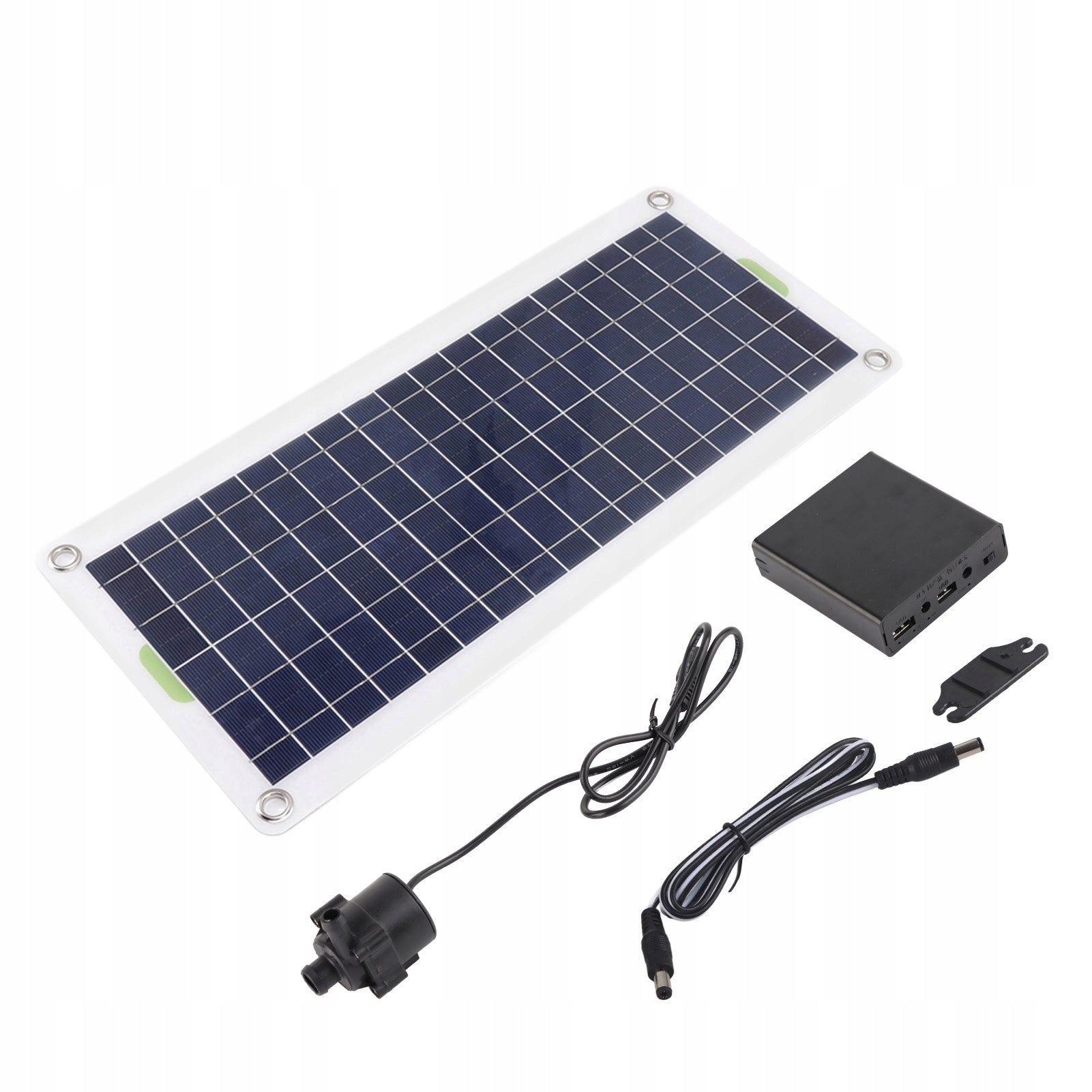 SET SOLAR WATER PUMP ADJUSTABLE 30W 800L/H 12V Pump capacity l/h Do 500 l/h