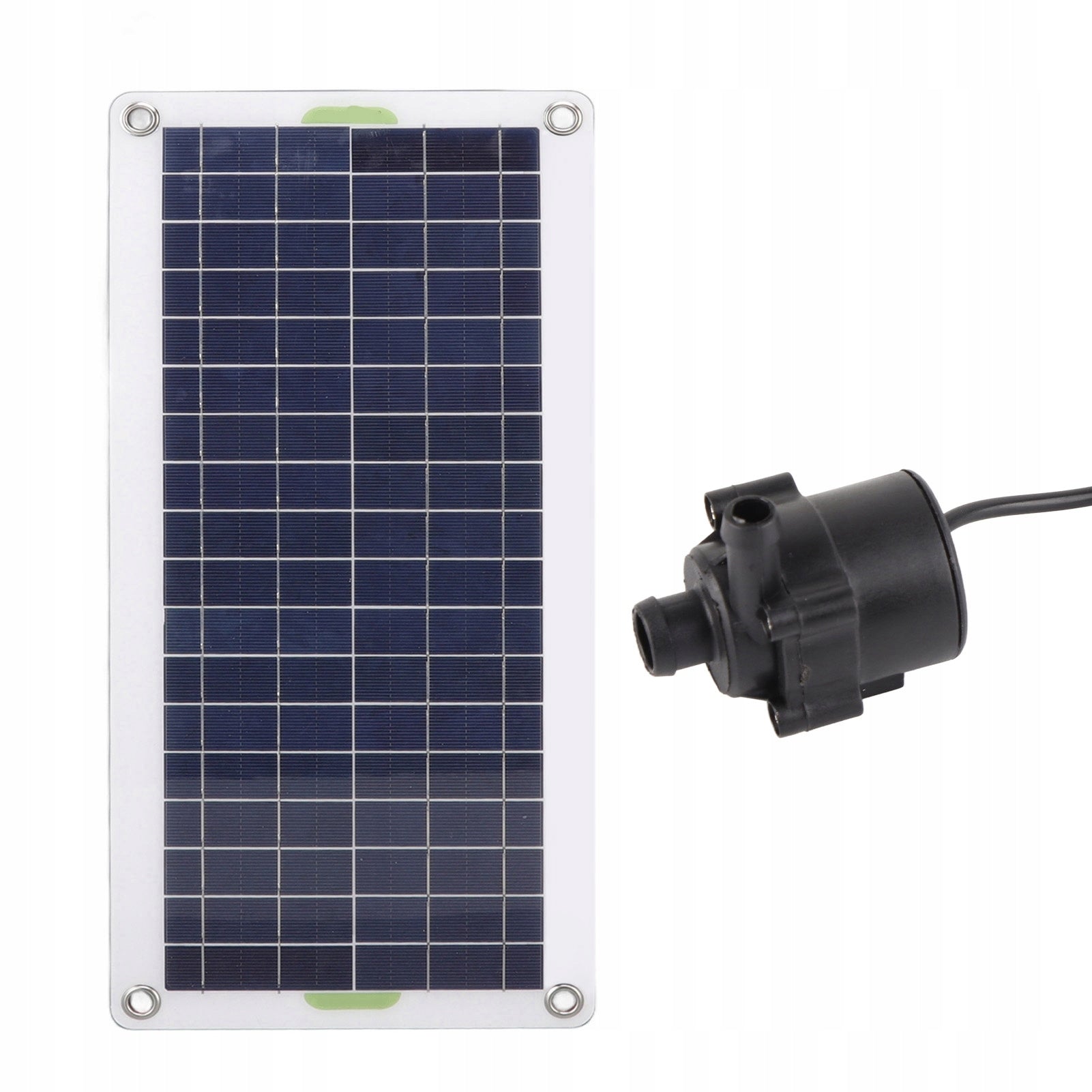 SET SOLAR WATER PUMP ADJUSTABLE 30W 800L/H 12V