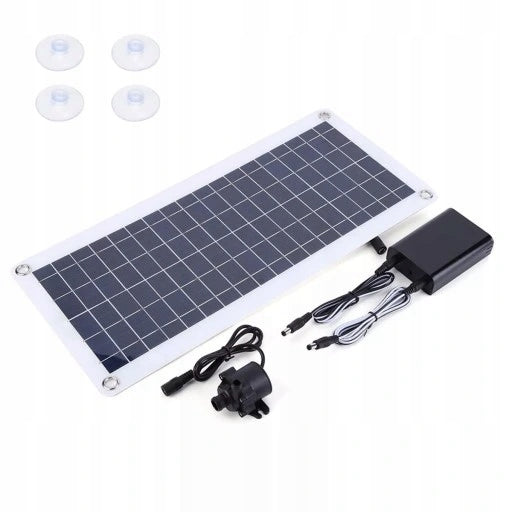 SET SOLAR WATER PUMP ADJUSTABLE 50W 800L/H 12V Pump capacity l/h 501 - 1000 l/h