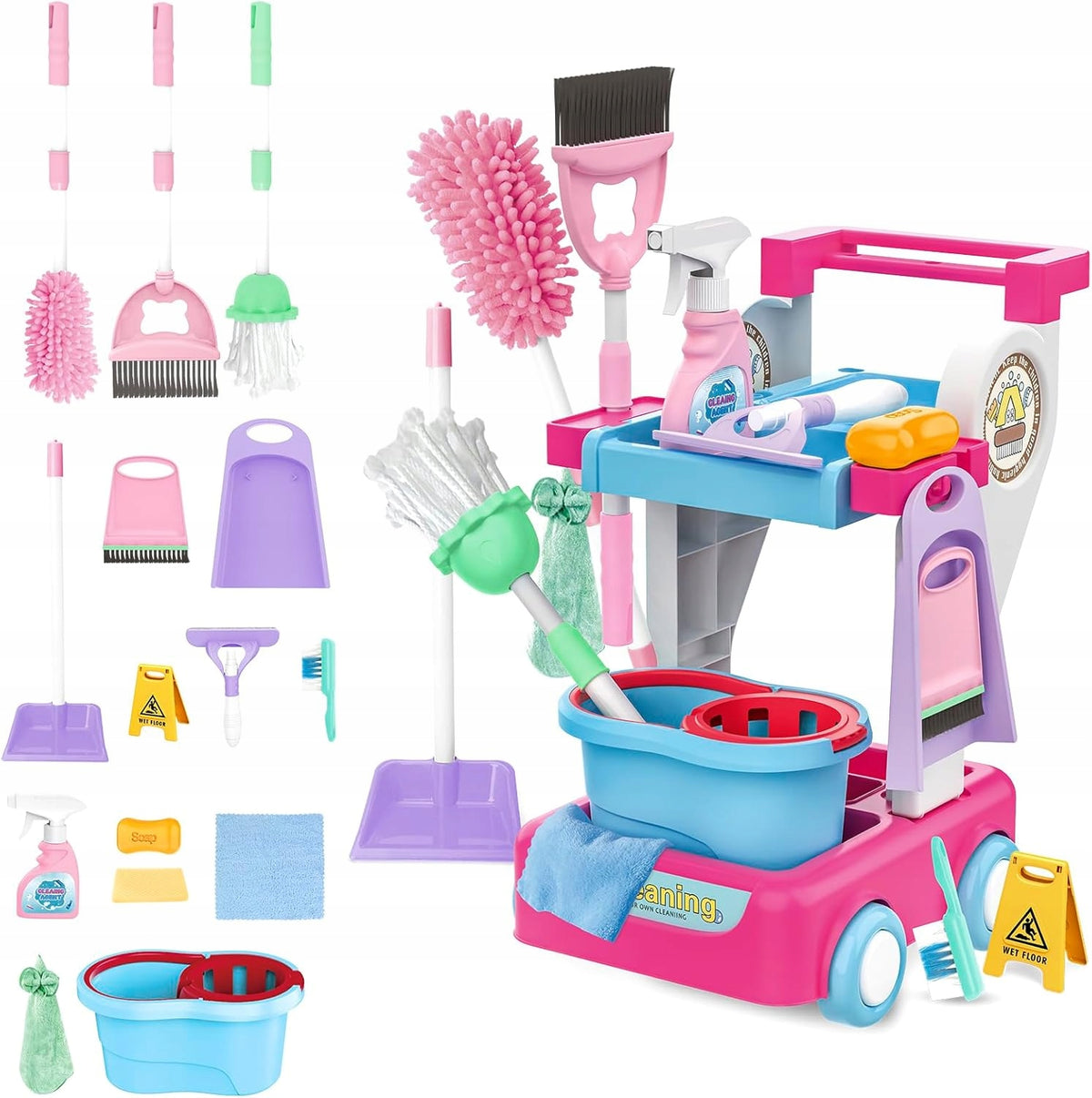 SET TO HELP LEARN HOW TO CLEAN A CHILD STROLLER AKCESORIA 17EL. GIFT