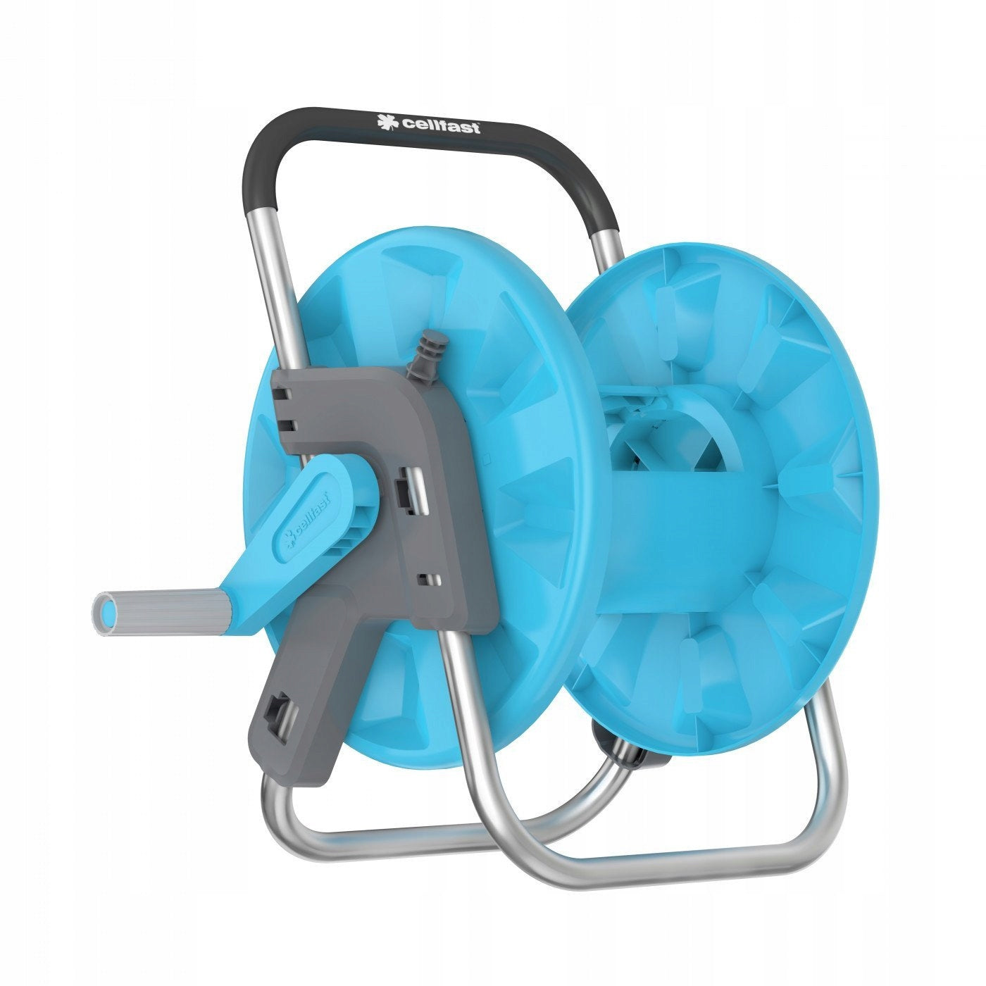 SET TROLLEY STAND ALUPLUS + GARDEN HOSE 27 BAR IDEAL 1/2" 20M Manufacturer code 55-836