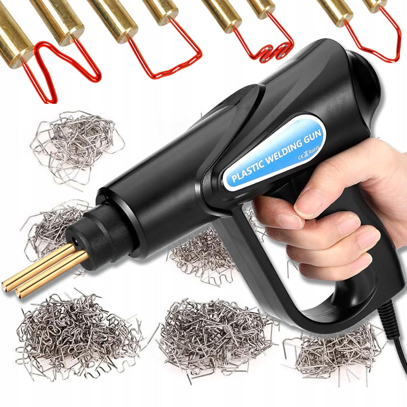SET Welding Machine for Plastic Stapler Soldering Iron 70W + STAPLES