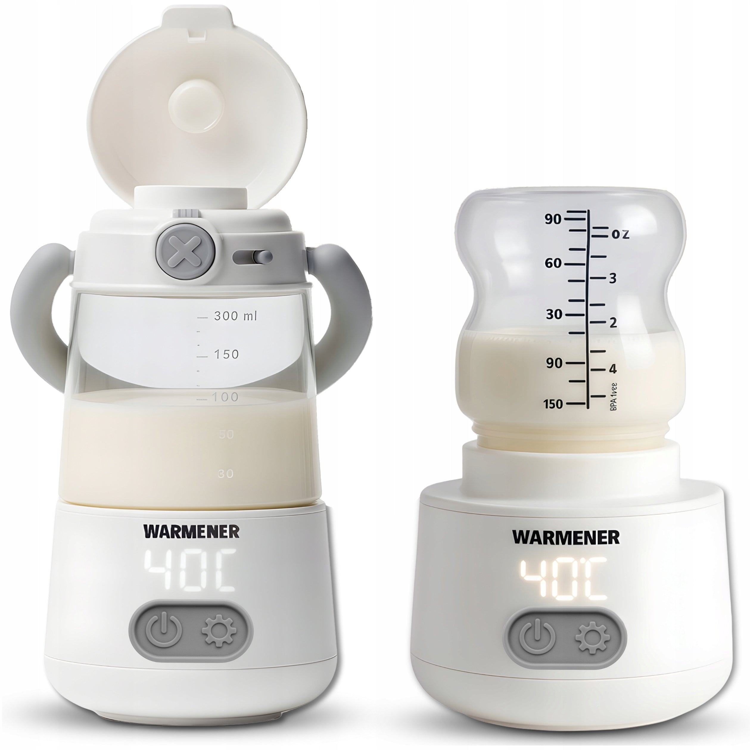 SET Wireless Portable USB Food Milk Bottle Warmer