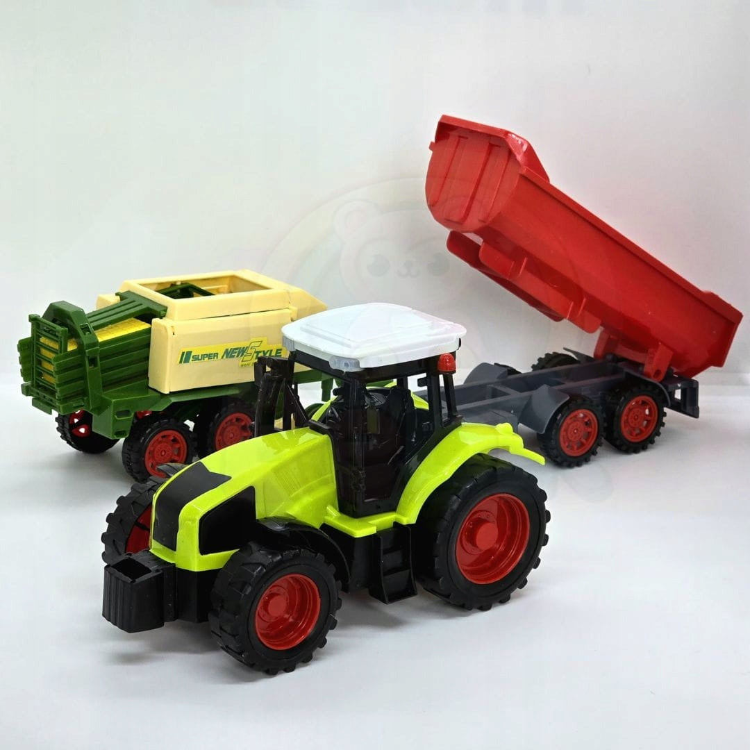 SET XL FARMA TRACTOR AGRICULTURAL MACHINERY TIPPER SEED DRILL PRESS Packaging status original