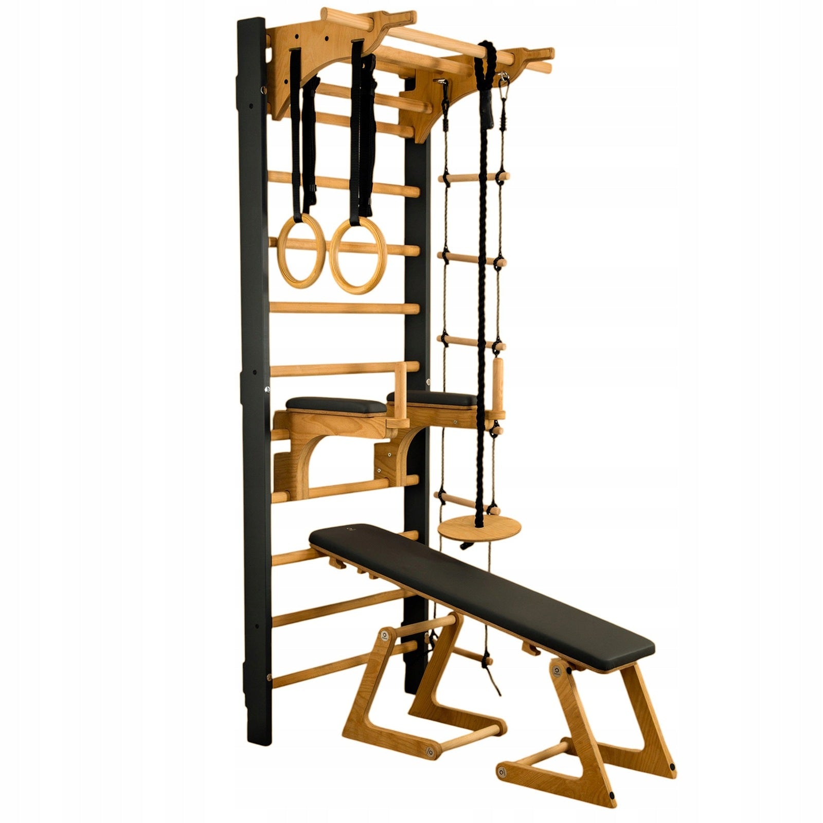 SET gymnastic ladder PREMIUM ONMAX BALANCE MAX +LUXO STATION Graphite