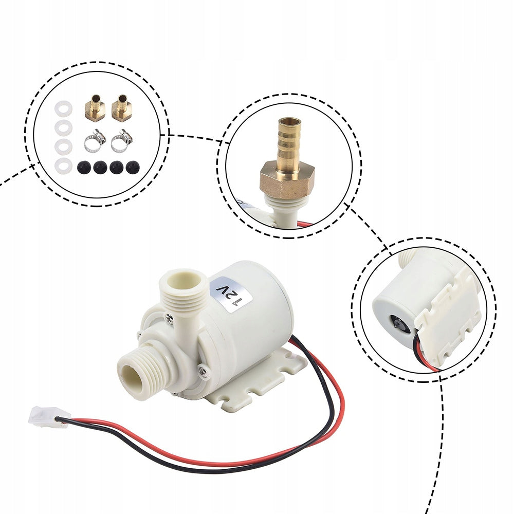 SET hot water circulating pump, 12v diaphragm pump Manufacturer code Z0550