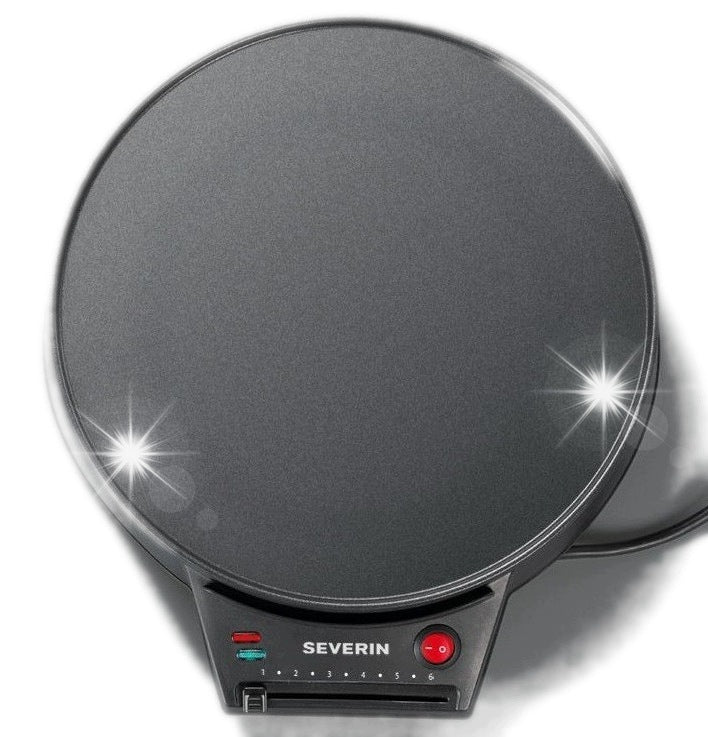 SEVERIN CM 2198 pancake maker 1000W frying pan 30cm