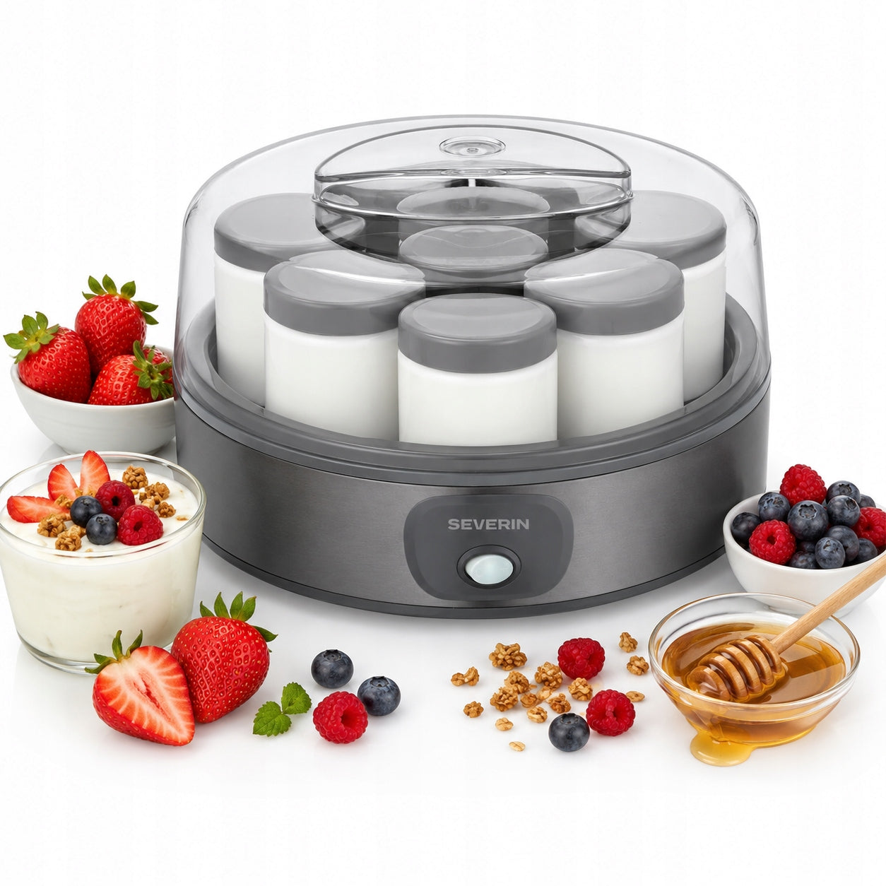 SEVERIN JG 3510 Yogurt Making Machine Yogurt Maker Set