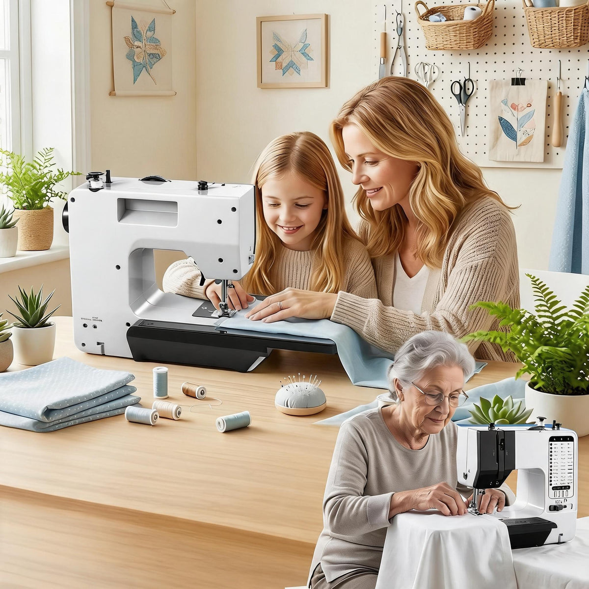 SEWING MACHINE 38 ABS PROGRAMS WITH LED FOR SEWING QUILTING JEANS Brand no brand