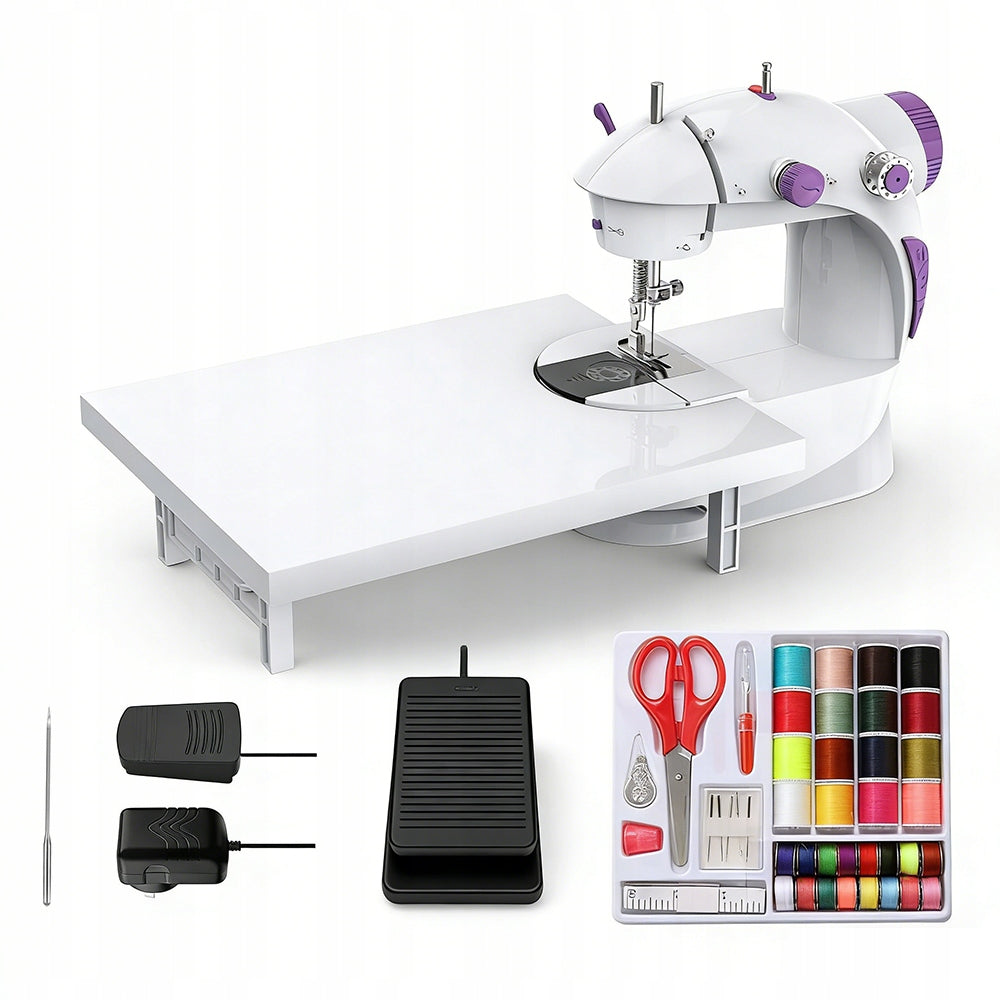 SEWING MACHINE, ELECTRIC SEWING MACHINE WITH SEWING ACCESSORIES Packaging status original