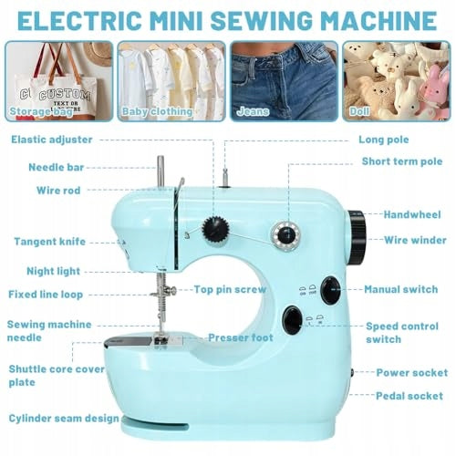 SEWING MACHINE FOR KIDS PORTABLE EXTENDED GIFT BOARD Brand no brand