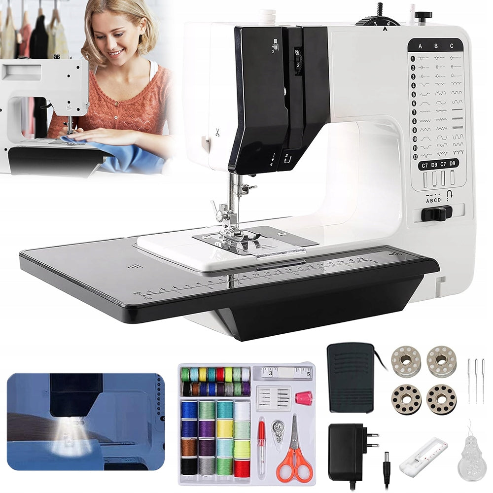 SEWING MACHINE HOME MECHANICAL SOLID 38 PROGRAMS + FREEBIES