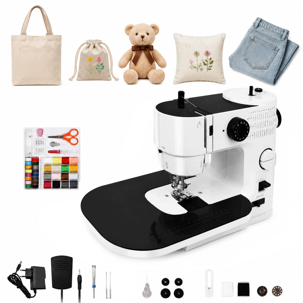 SEWING MACHINE HOME MECHANICAL SOLID 39 PROGRAMS + FREEBIES