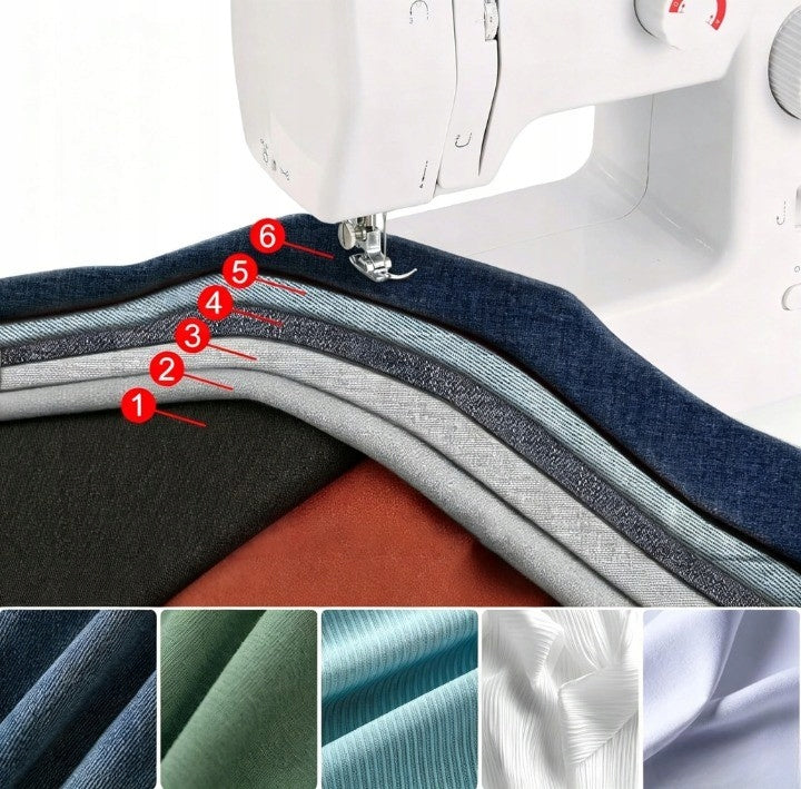 SEWING MACHINE HOME MECHANICAL SOLID 59 PROGRAMS FHSM-705+FREEBIES Dominant color black