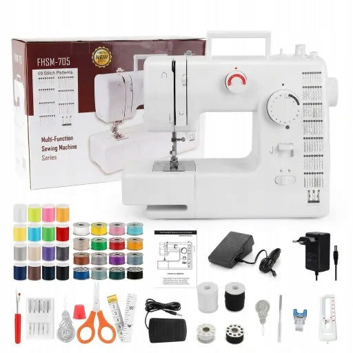 SEWING MACHINE HOME MECHANICAL SOLID 59 PROGRAMS FHSM-705+FREEBIES