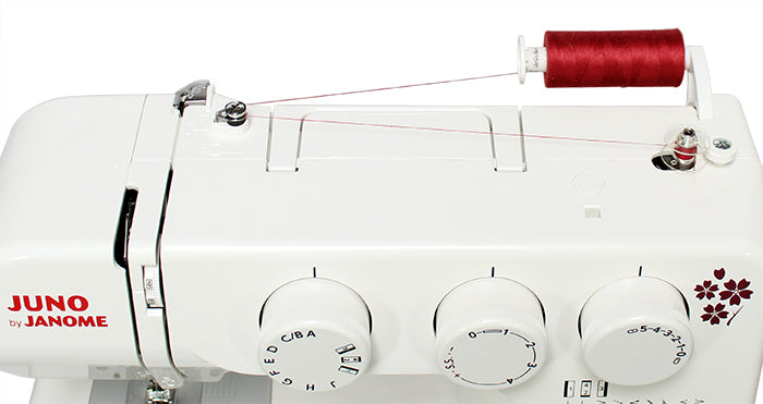 SEWING MACHINE JANOME JUNO E1019 - simple and easy to use + FREEBIE Dominant color white