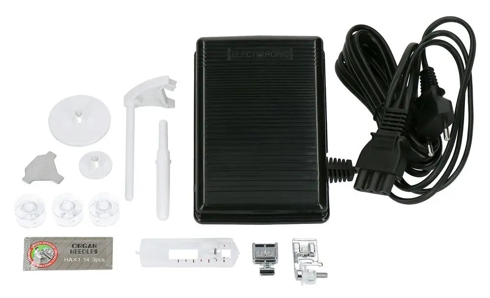 SEWING MACHINE JANOME JUNO E1019 - simple and easy to use + FREEBIE Material synthetic material