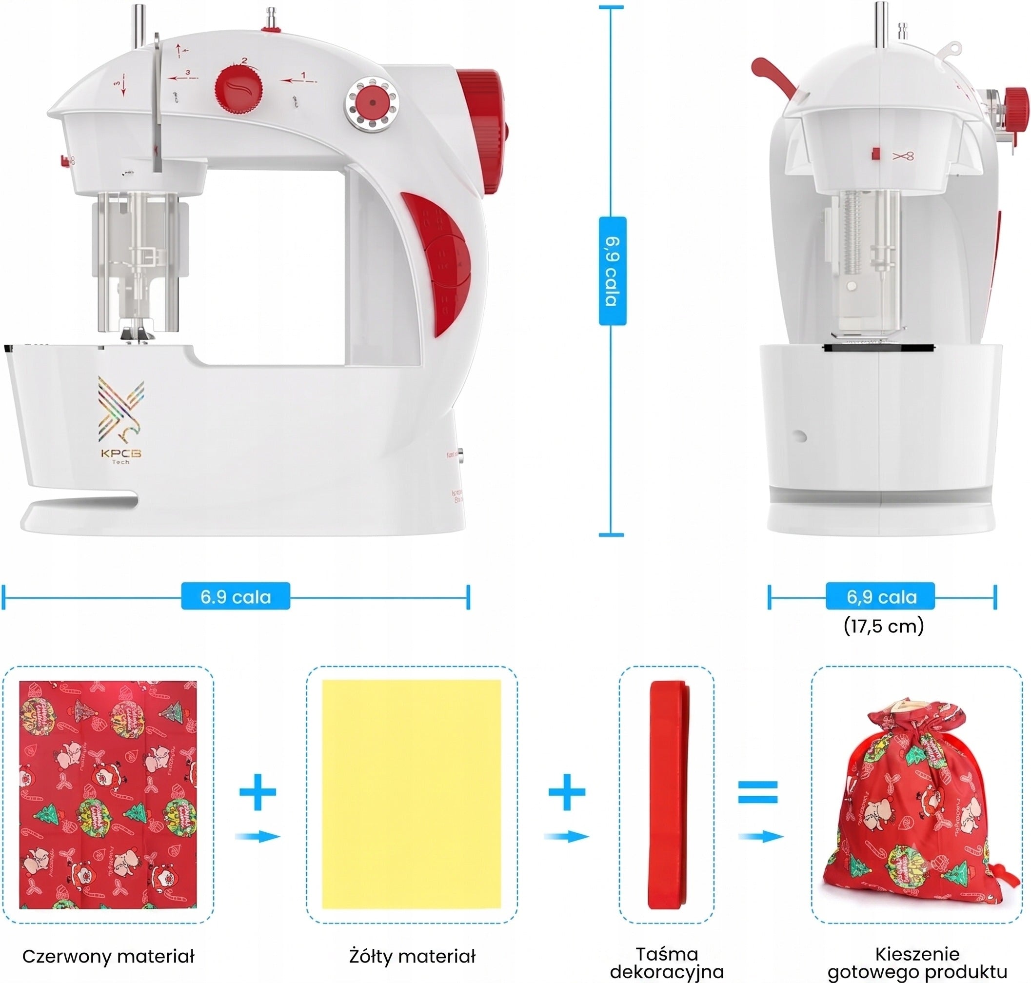 SEWING MACHINE MINI SMALL PEDAL Stitch PORTABLE Needle Guard Manufacturer code P44AL01