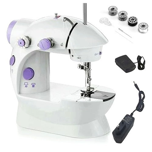 SEWING MACHINE PORTABLE COMPACT LED 2 SPEED BATTERY OPERATED