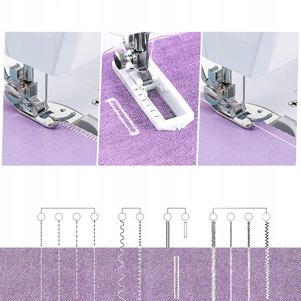 SEWING MACHINE PORTABLE HOME EASY SMALL 12 STITCHES + SEWING KIT Brand no brand