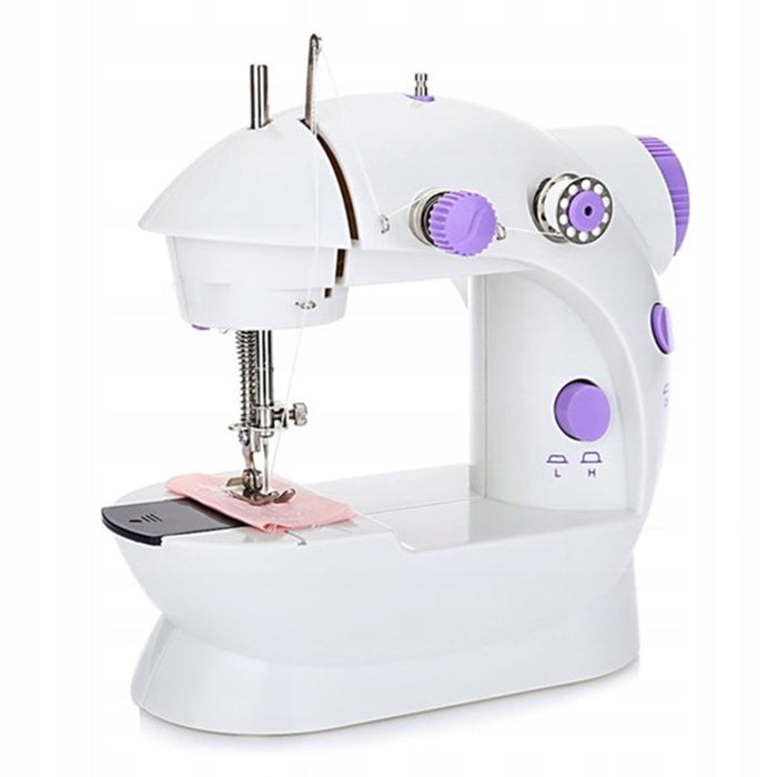 SEWING MACHINE PORTABLE MINI ACCESSORIES + FREEBIES ILLUMINATED 2 MODES Packaging status original