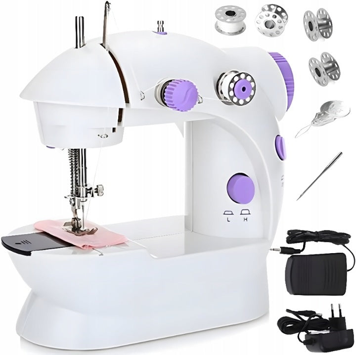 SEWING MACHINE PORTABLE MINI BACKLIT 2 MODES ACCESSORIES Manufacturer code 15339