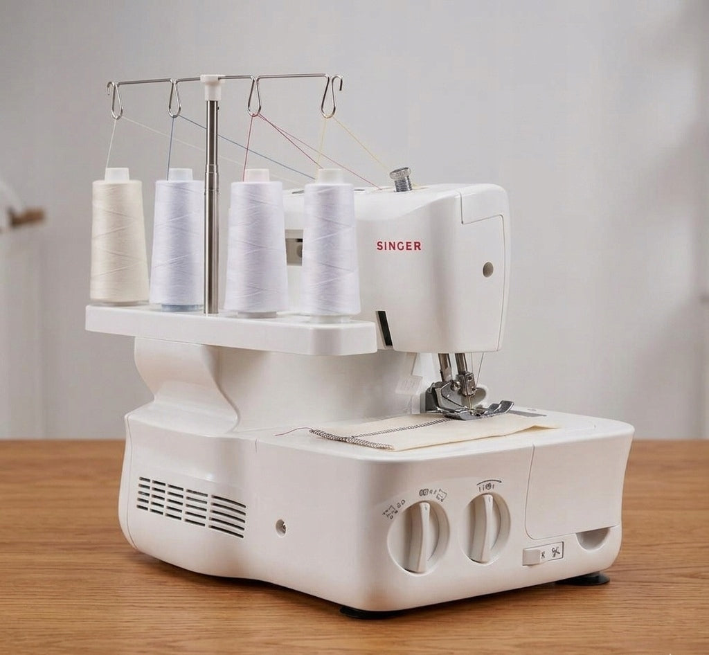 SEWING MACHINE SINGER S14-954 OVERLOCK 4 THREAD 12 SCIEGOW Brand SINGER