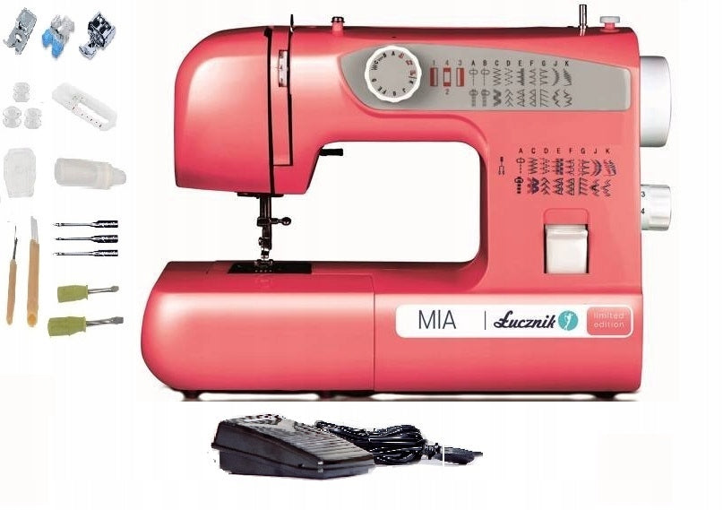 SEWING MACHINE ŁUCZNIK HAS 38 SEWING PROGRAMS