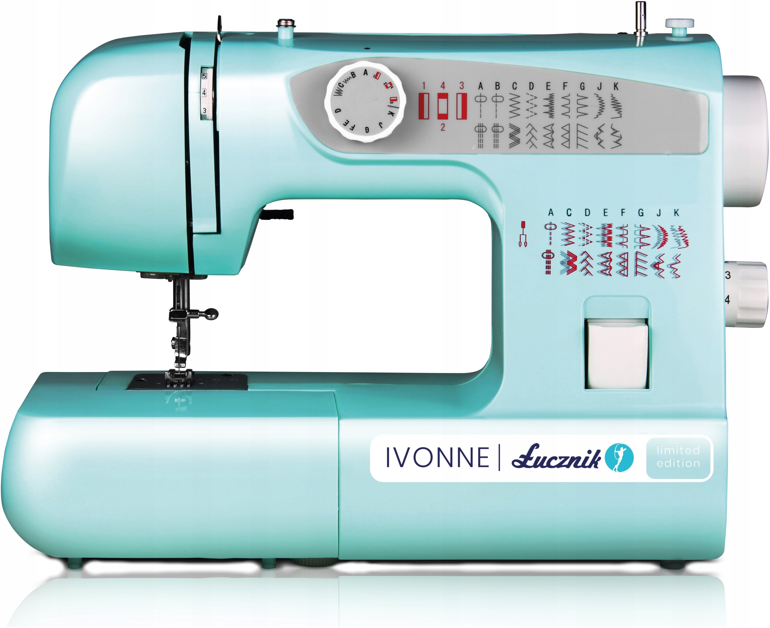 SEWING MACHINE ŁUCZNIK IVONNE 38 THRESHOLDS HOME MECHANICAL Manufacturer code 01.036