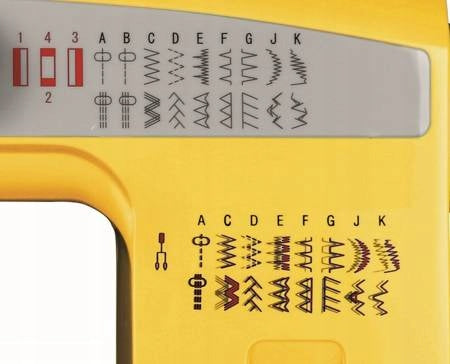 SEWING MACHINE ŁUCZNIK SYLVIE 38 SEWING PROGRAMS Brand Łucznik