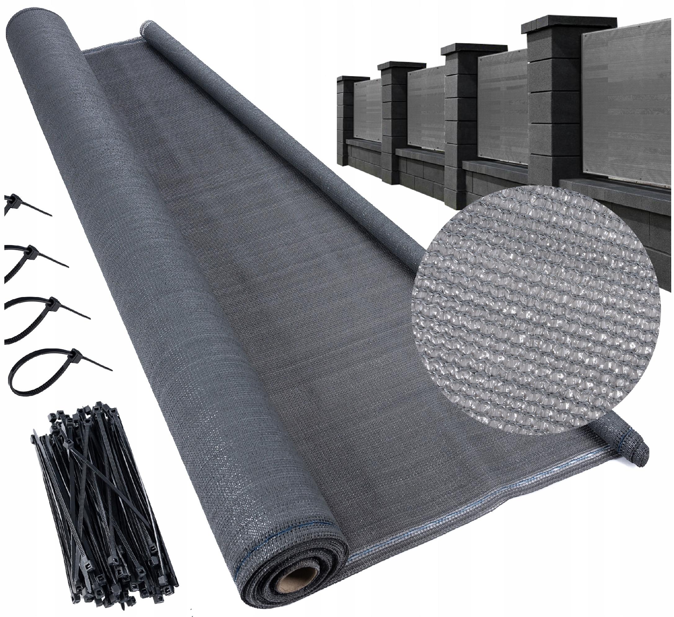 SHADING MESH MASKING 1,5 x 25m COVER FENCE MAT Balcony Fence