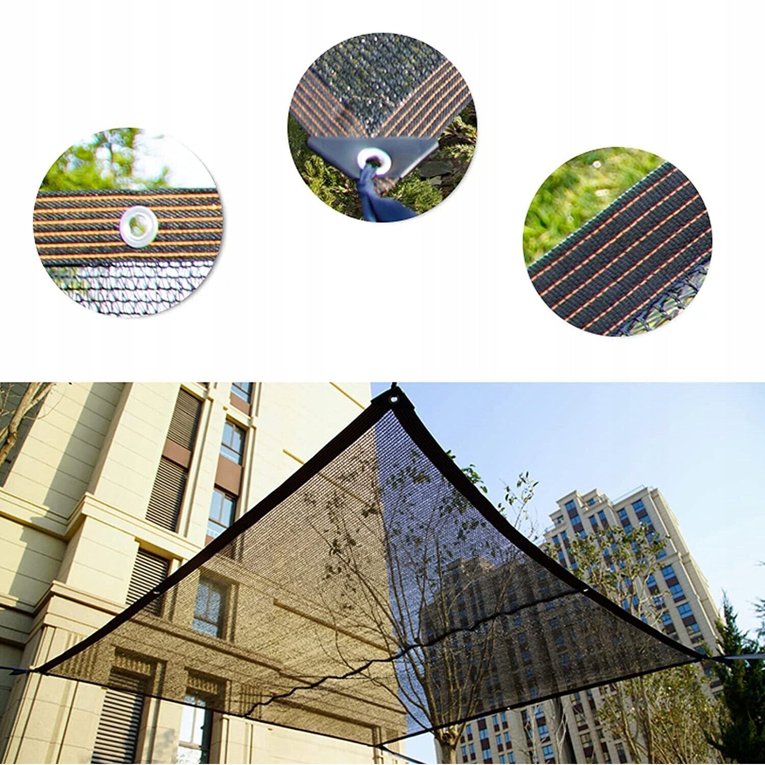 SHADING NET SUN PROTECTION FOR GARDEN, PERGOLA, PLANTS, 2X3M Brand no brand