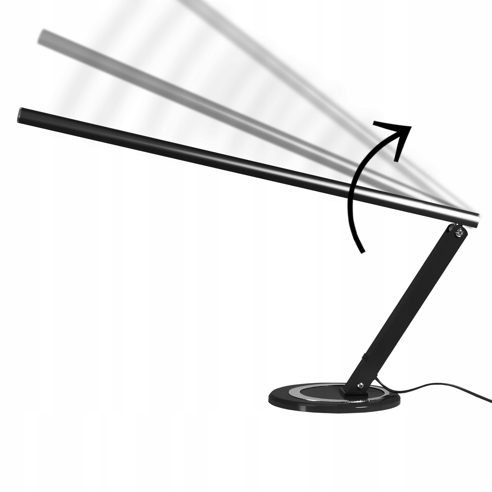 SHADOWLESS COSMETIC DESK LAMP MANICURE BLACK ALUMINUM 14W Brand Sunny Nails