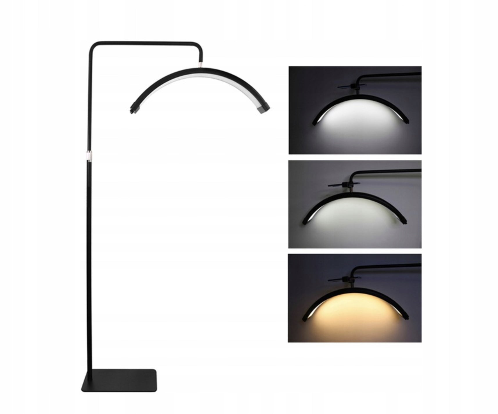 SHADOWLESS COSMETIC FLOOR LAMP FOR NAIL MAKEUP TATTOO EYELASHES Manufacturer code EPT-135-PINK MOON ŁUK