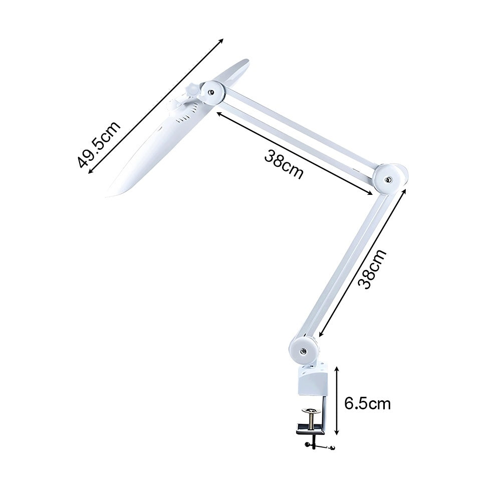 SHADOWLESS DESK LAMP FOR EYELASHES MANICURE LED 24W 49cm Packaging status original
