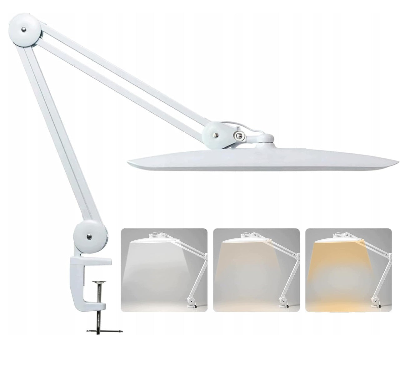 SHADOWLESS DESK LAMP FOR EYELASHES MANICURE LED 24W 49cm