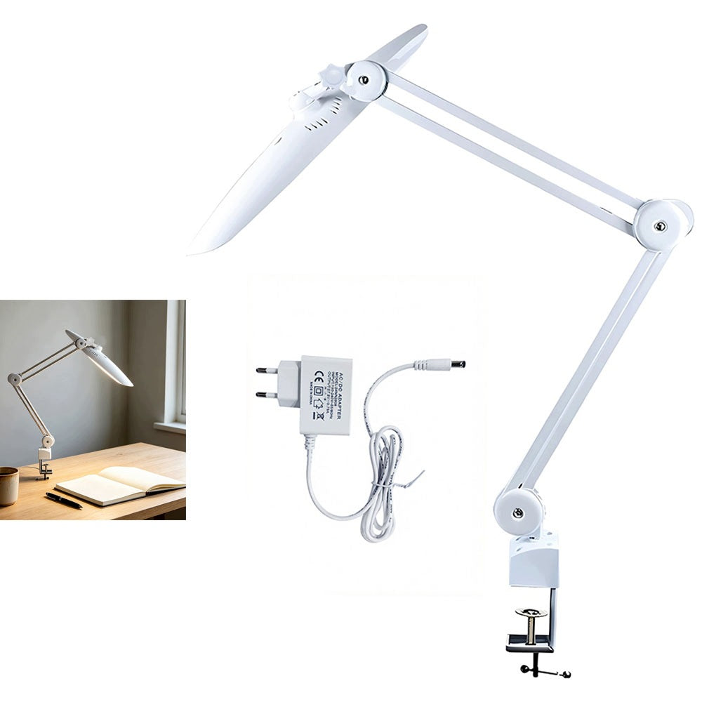 SHADOWLESS DESK LAMP FOR EYELASHES MANICURE LED 24W 49cm