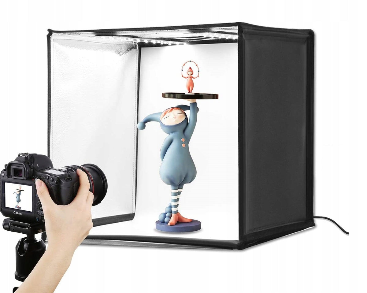 SHADOWLESS TENT PU5080 80x80cm LED 5500K for Product Photography