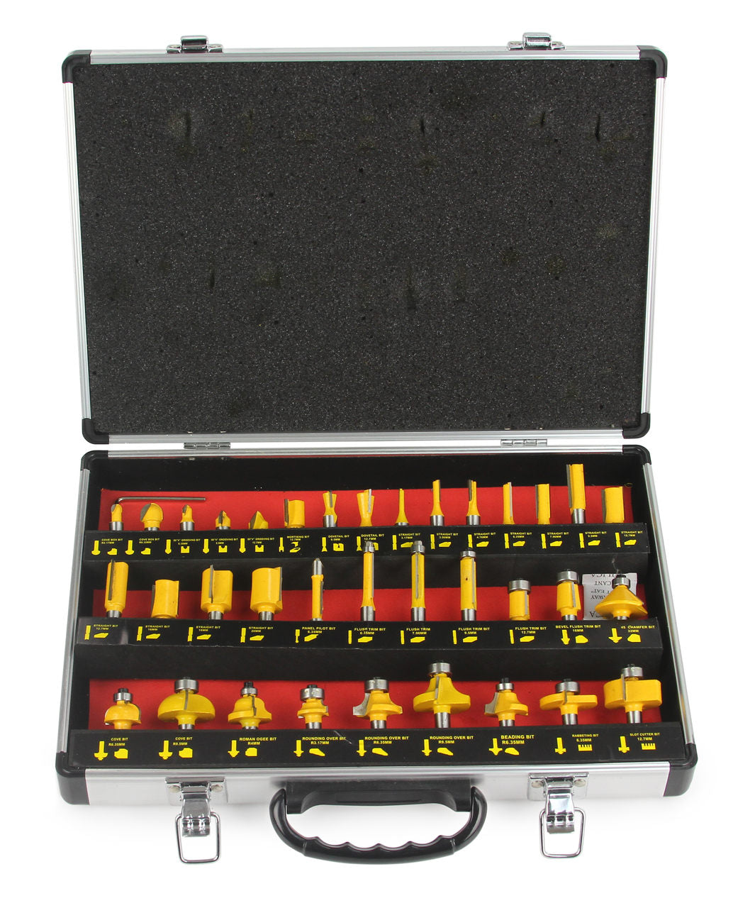 SHAPED WOOD CUTTER SET 35PCS SPINDLE MILLING MACHINE M22550R Milling machine type other