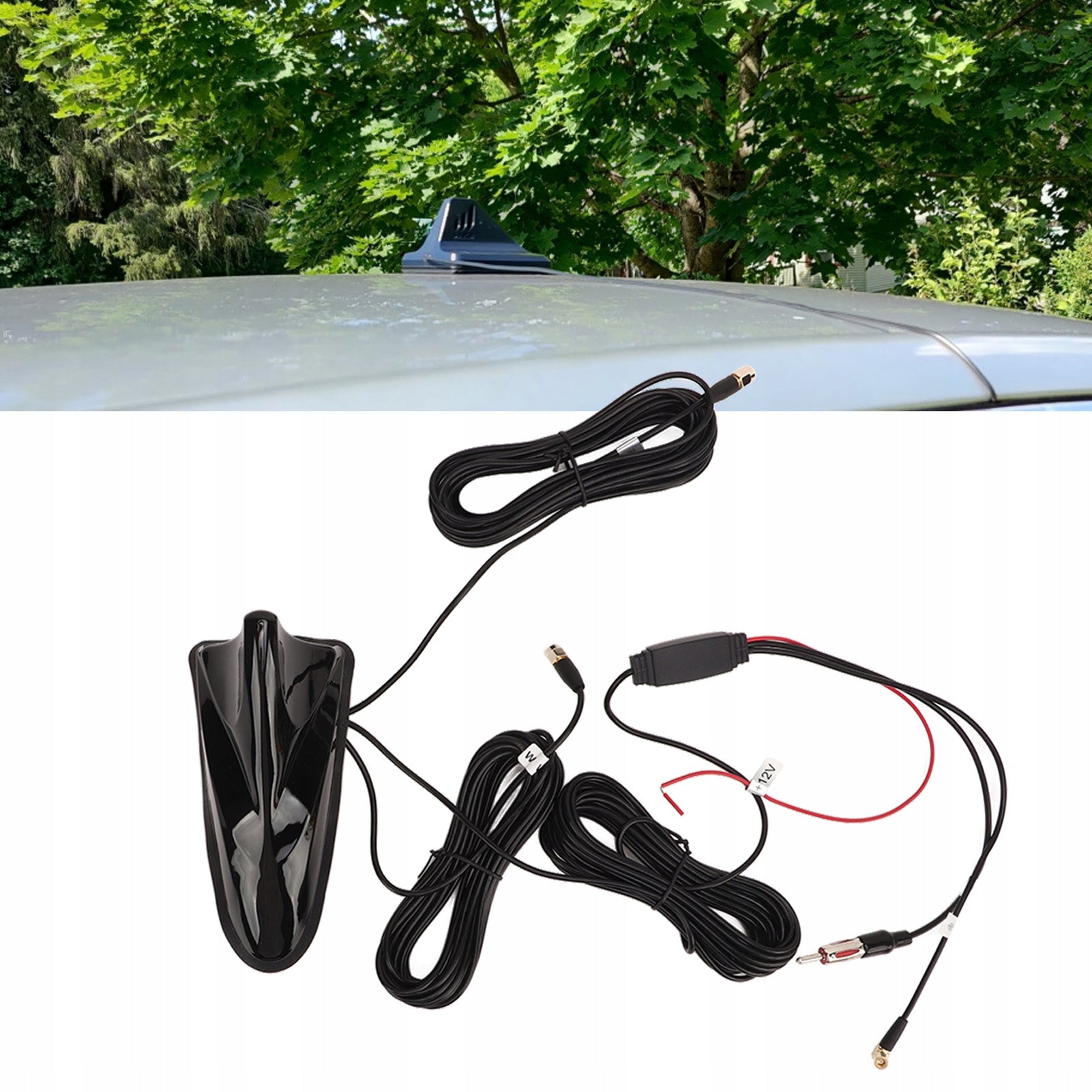 SHARK ANTENNA FIN SHARK GPS DAB FM WIFI 4in1 BLACK EAN (GTIN) 0698107651197