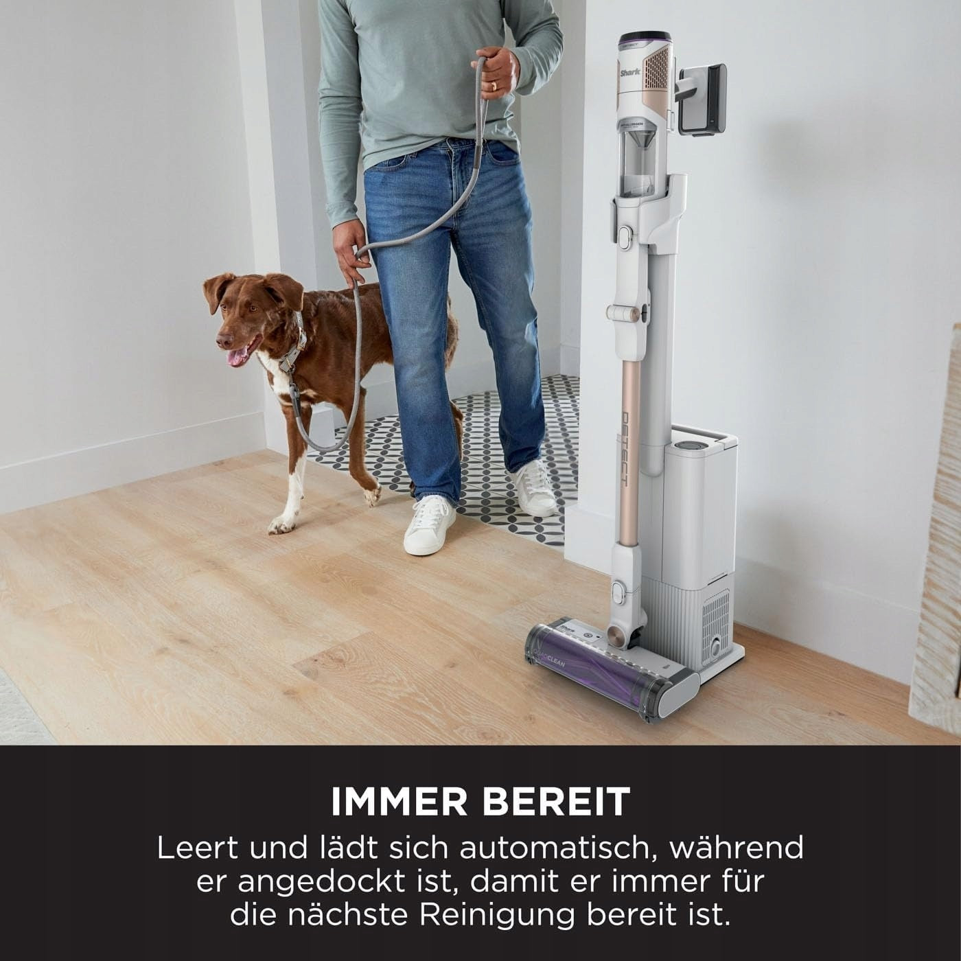 SHARK DETECT CLEAN & EMPTY CORDLESS VACUUM CLEANER, STRONG SUCTION WITH DETECTABLE Manufacturer no brand